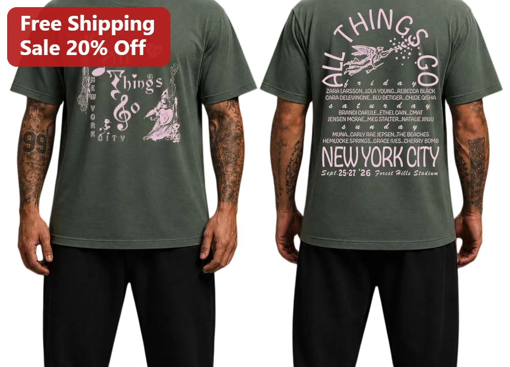 All Things Go Festival Merch Tee Music Concert Gift for Fans
