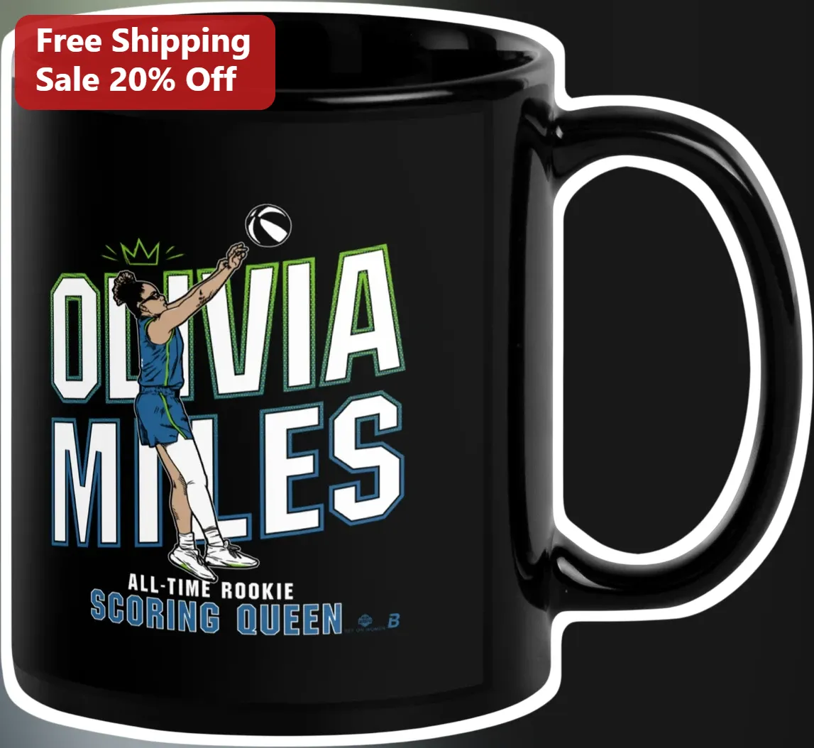 All-Time Rookie Scoring Queen Mug WNBA Basketball Fan Gift