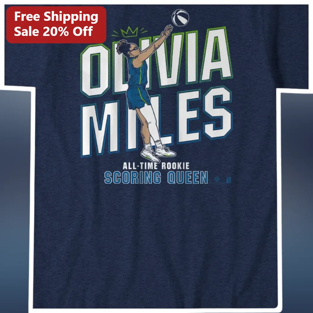 All-Time Rookie Scoring Queen Tee Women Basketball Fan Gift