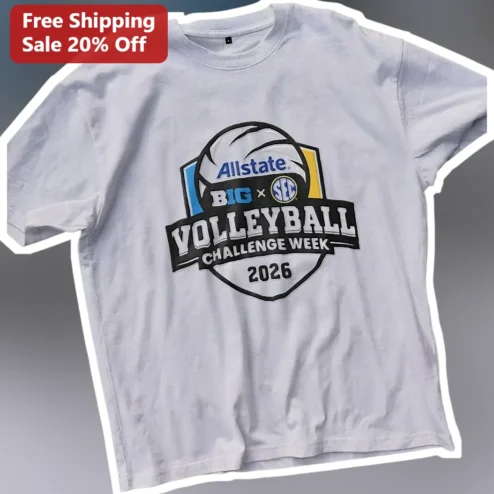 Allstate Big Ten SEC Volleyball Challenge Week Tee