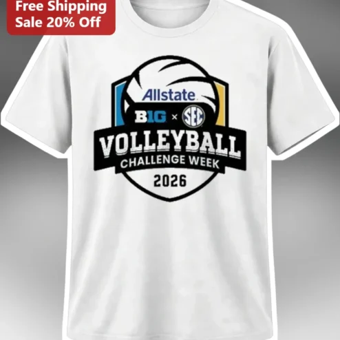 Allstate BIG x SEC Volleyball Challenge Week Tee