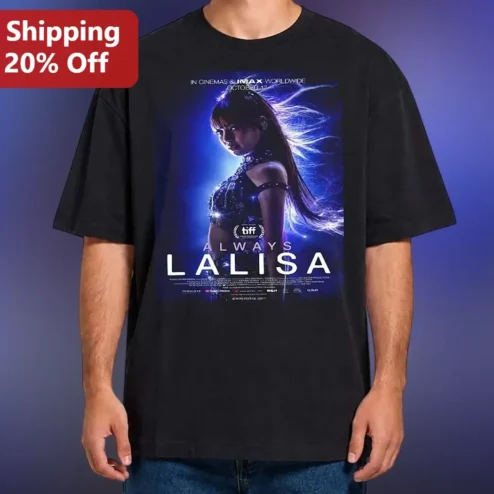 ALWAYS LALISA Tee Lisa Blackpink Kpop Fan Merch Graphic T-Shirt