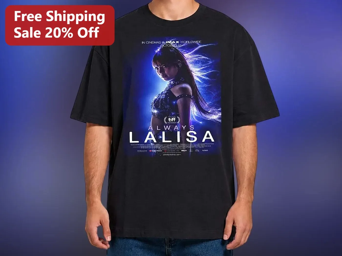 ALWAYS LALISA Tee Lisa Blackpink Kpop Fan Merch Graphic T-Shirt