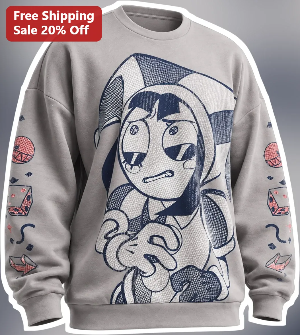Amity Blight Owl House Sweatshirt Vintage Distressed Cartoon Crewneck Gift for Fans