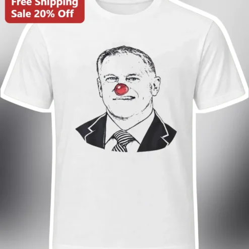 Andrew Bailey Red Nose Clown Political Satire Graphic Tee