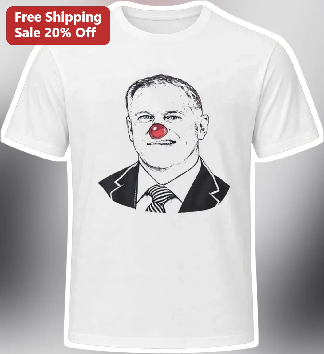 Andrew Bailey Red Nose Clown Political Satire Graphic Tee