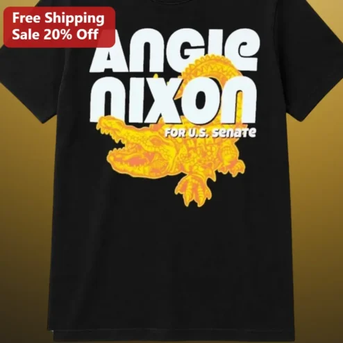 Angie Nixon For U.S. Senate Tee Florida Democratic Nominee Campaign Shirt