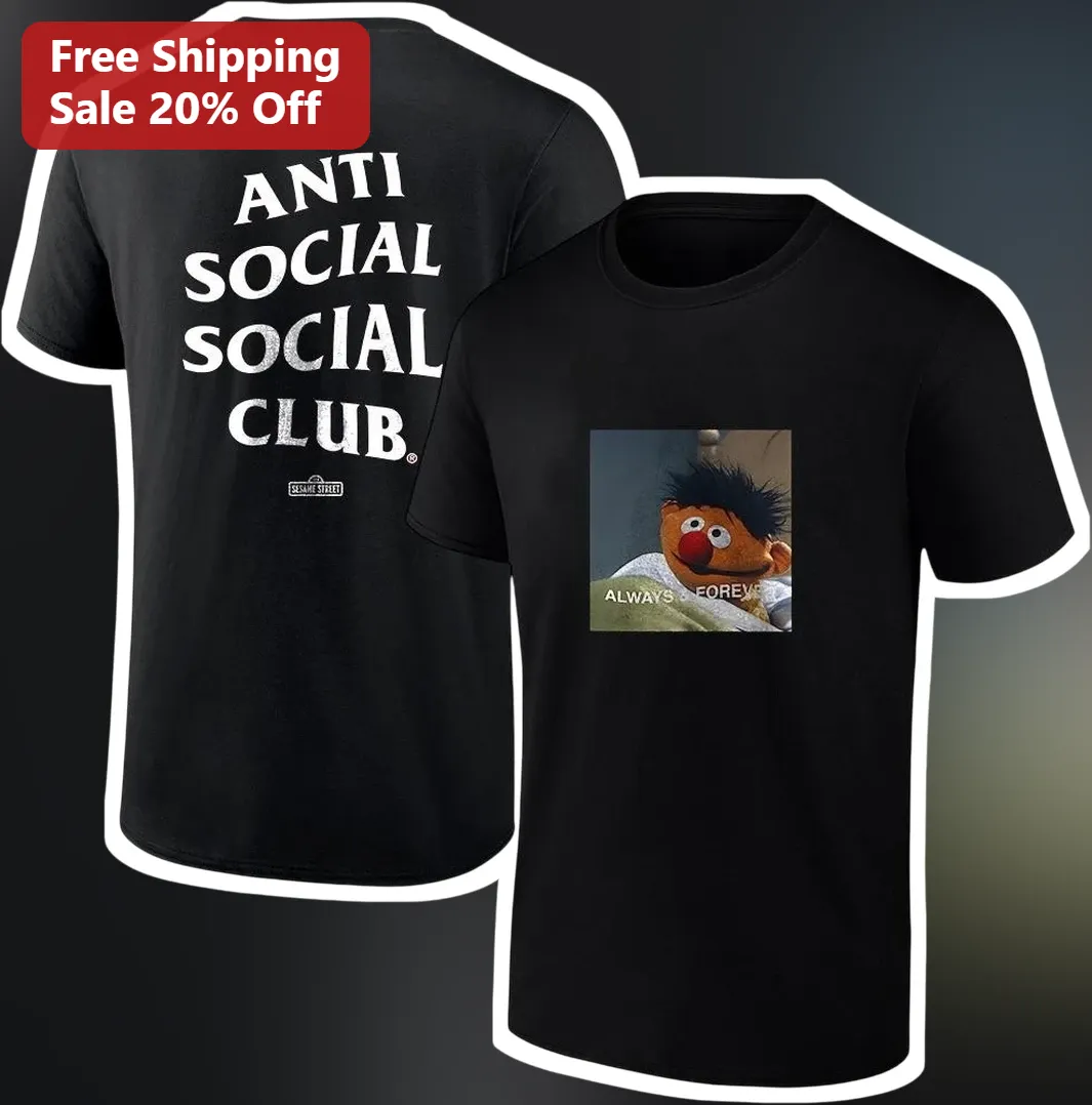 Anti Social Social Club Ernie Always Forever Graphic Tee