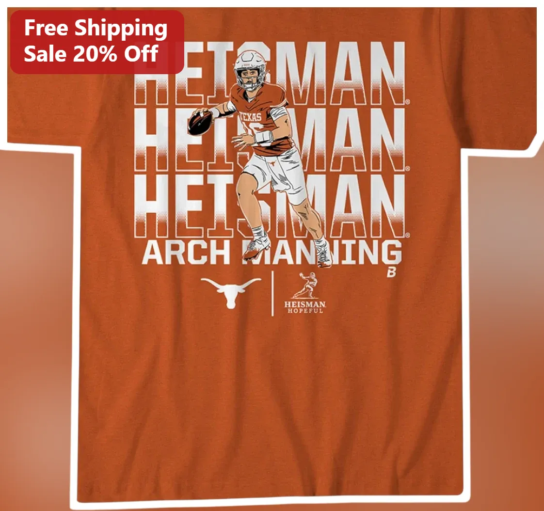Arch Manning Heisman Hopeful Texas Football Tee College QB Fan Gift