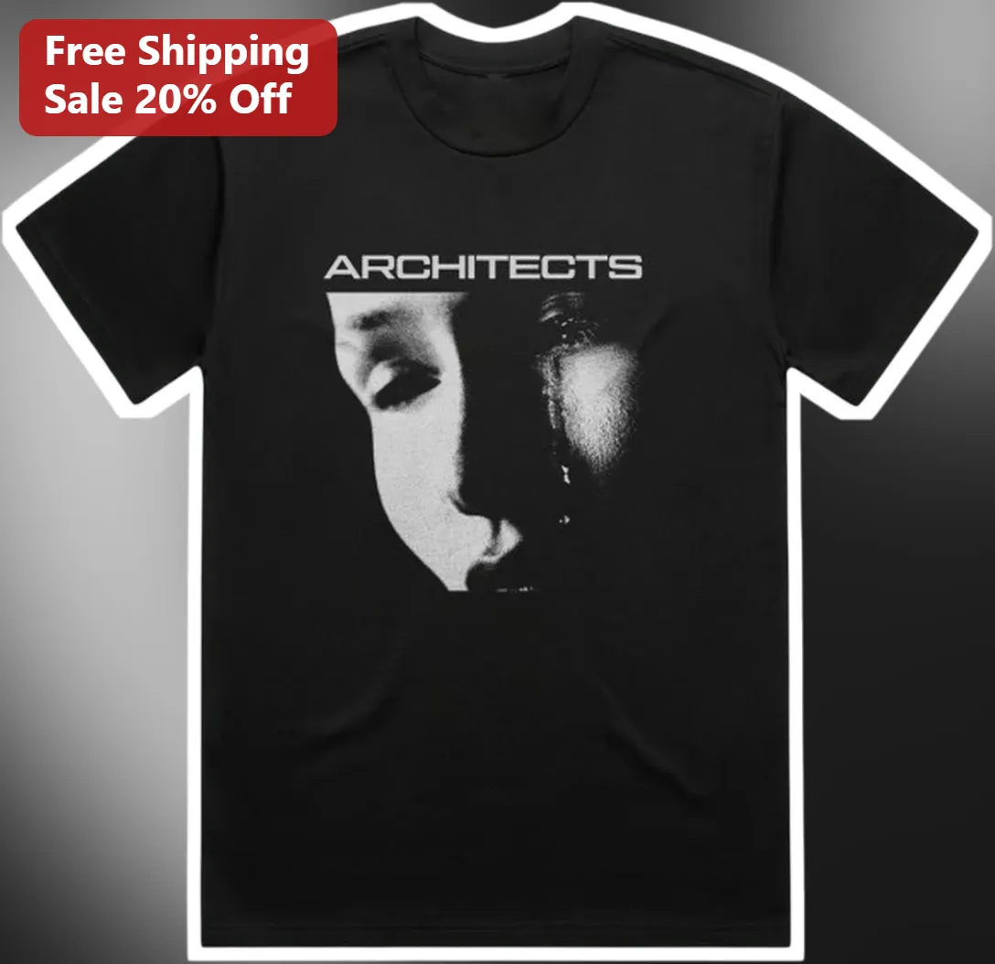 ARCHITECTS Tee Band Shirt Metalcore Merch Black Graphic T-Shirt for Men