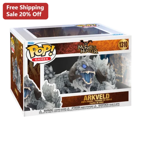 Arkveld Vinyl Figure Monster Hunter Wilds Flying Wyvern Collectible Toy