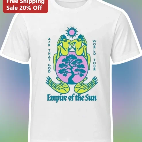 Ask That God World Tour Empire of the Sun Graphic Tee