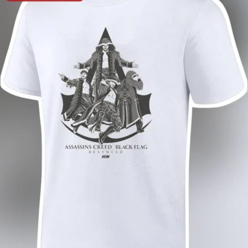 Assassin's Creed Black Flag Resynced Edward Kenway Pirate Graphic Tee