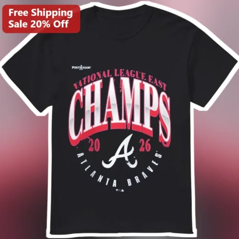 Atlanta Braves NL East Champions Tee National League East Champs Baseball Fan Gift