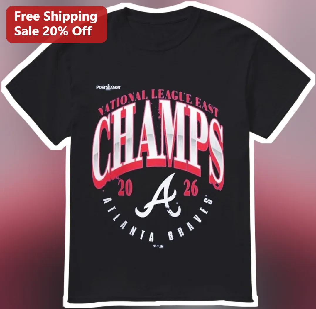 Atlanta Braves NL East Champions Tee National League East Champs Baseball Fan Gift