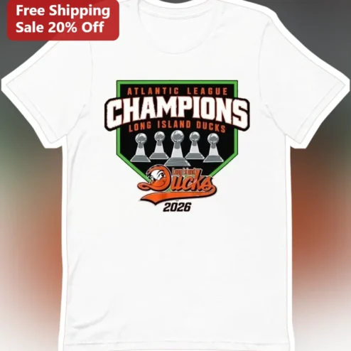 Atlantic League Champions Long Island Ducks 2026 Tee