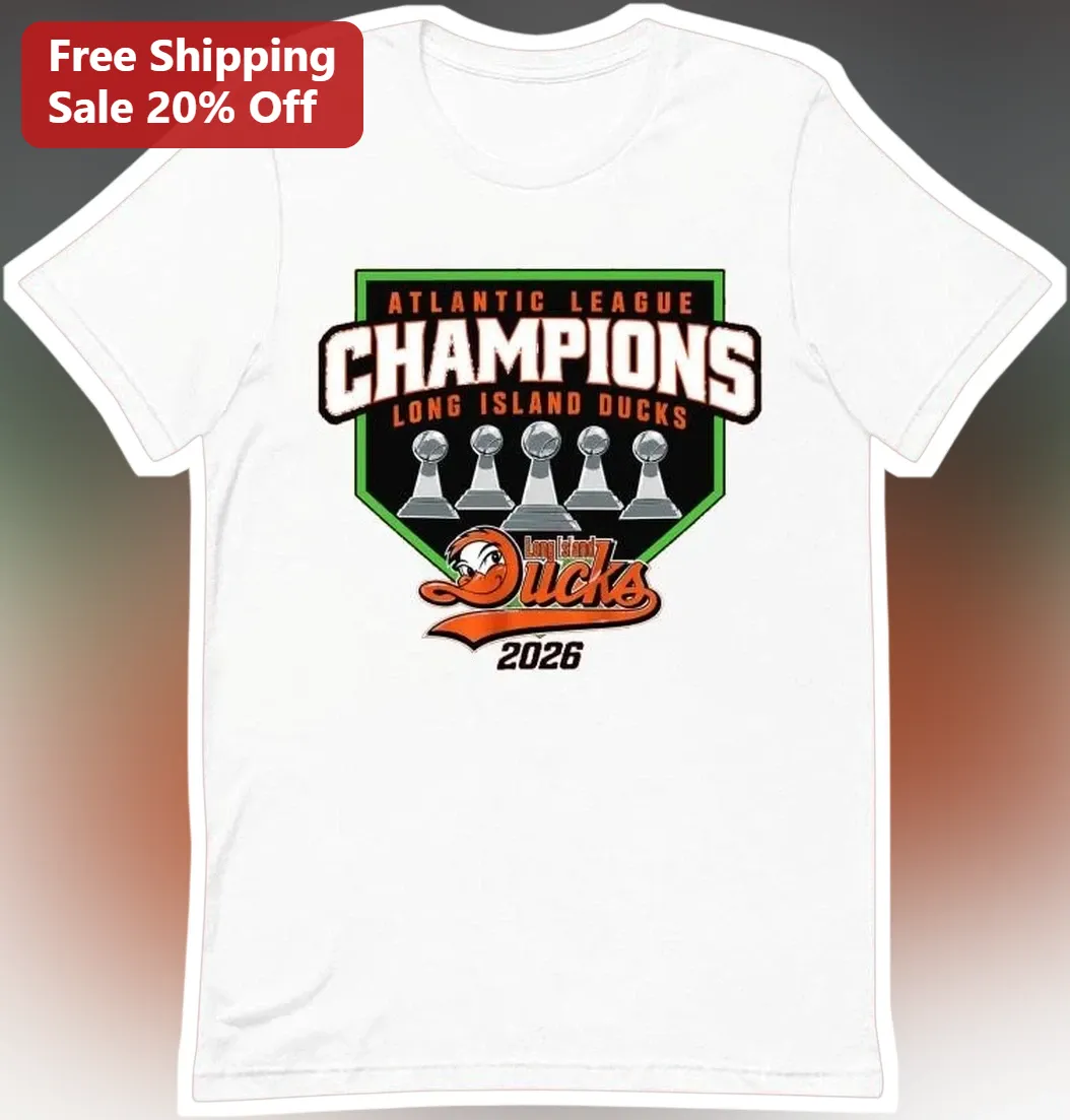 Atlantic League Champions Long Island Ducks 2026 Tee