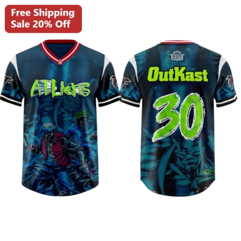 ATLiens OutKast Jersey Atlanta Hip Hop Sports Fan Gear