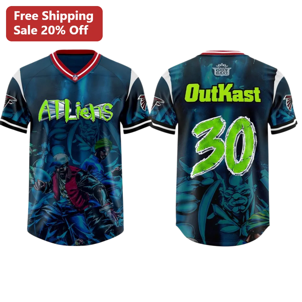 ATLiens OutKast Jersey Atlanta Hip Hop Sports Fan Gear