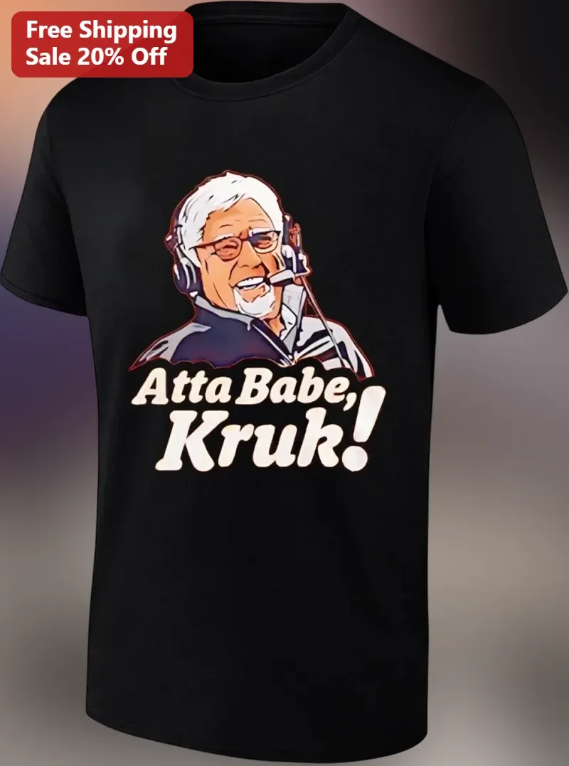 Atta Babe, Kruk! Bob Costas Baseball Humor Graphic Tee