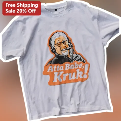 Atta Babe, Kruk! Steve Kruczek Steelers Legend Graphic Tee