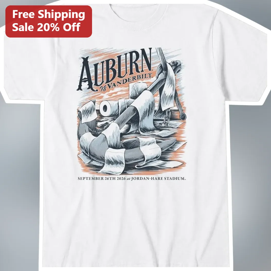 Auburn Vs Vanderbilt September 26 2026 Jordan-Hare Stadium Tee