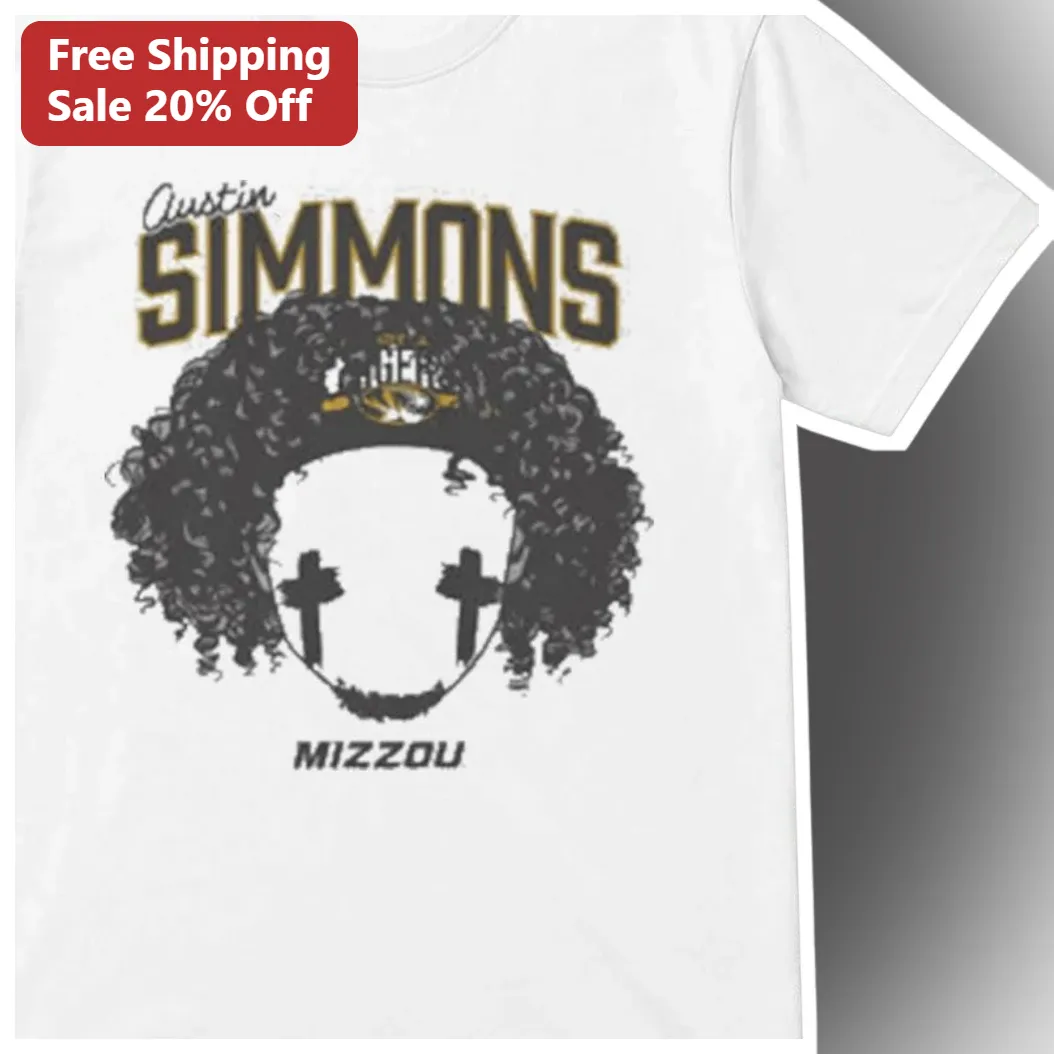 Austin Simmons Mizzou Tee Missouri Tigers QB College Football Fan Apparel