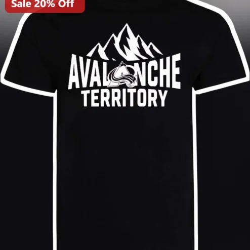 Avalanche Territory Tee Colorado Avs Hockey Fan Game Day Shirt