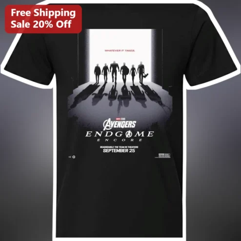 Avengers Endgame Whatever It Takes Tee Reassemble The Team Encore Graphic Shirt