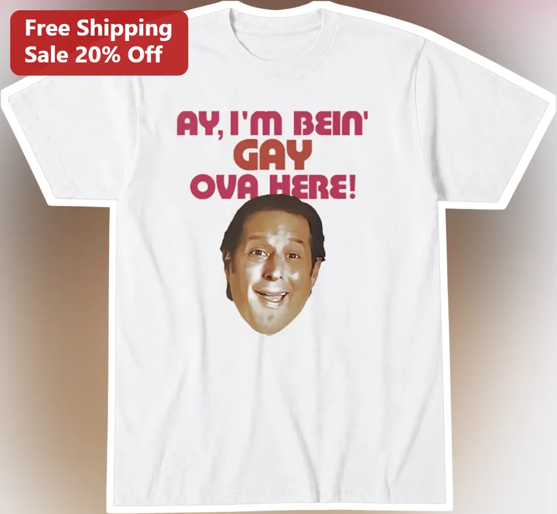Ay I'm Bein' Gay Ova Here Joe Rogan Meme Tee
