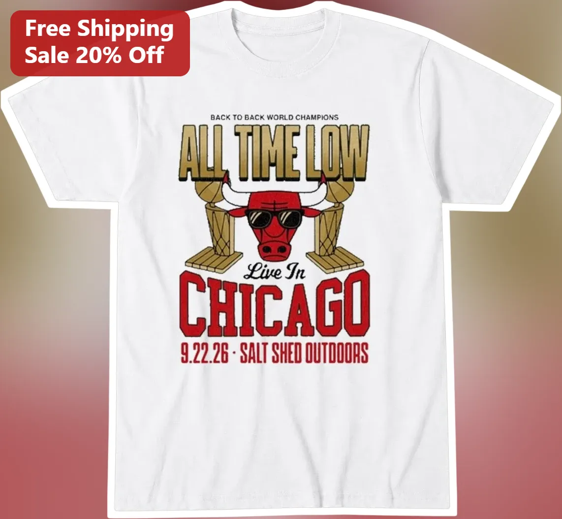 Back To Back World Champions All Time Low Live In Tee