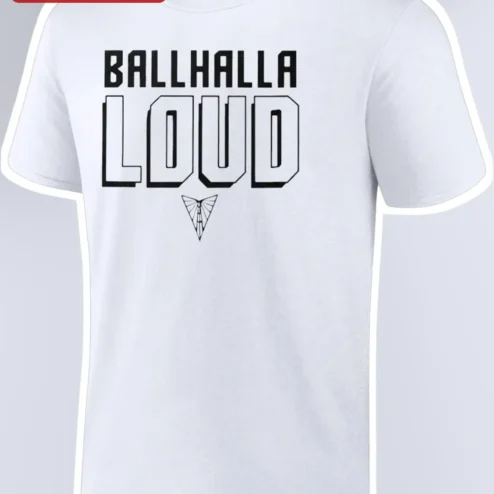 BALLHALLA LOUD Golden State Valkyries WNBA Fan Tee