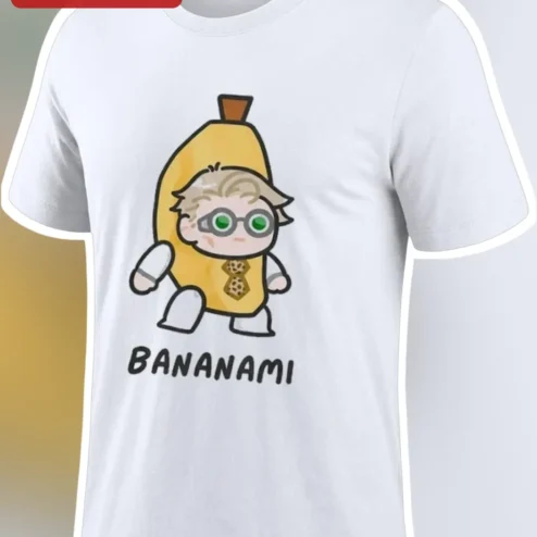 BANANAMI One Piece Nami Chibi Graphic Tee Kawaii Anime Fan Gift Shirt