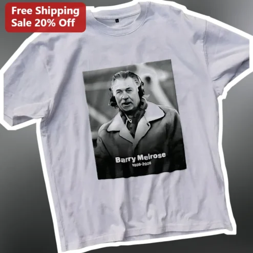 Barry Melrose Tee BucciOT Crispy ESPN Hockey Analyst Graphic Shirt for Fans