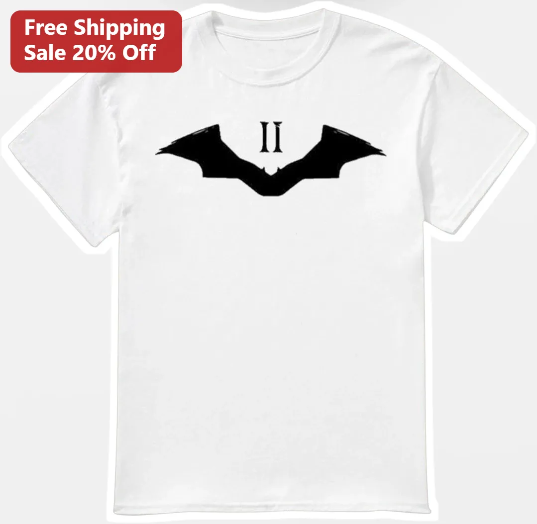 Bat Symbol Graphic Tee Minimalist Dark Superhero Shirt for Men Women Halloween Gift