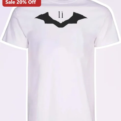 Bat Wings Roman Numeral II Graphic Tee Gothic Dark Aesthetic Shirt for Men Women