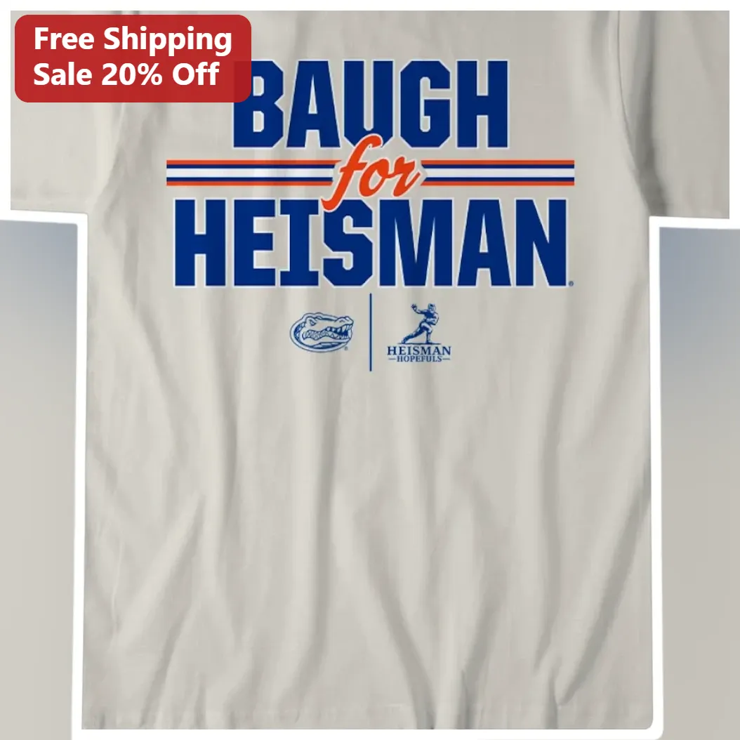 Baugh for Heisman Graham Baugh Florida Gators College Football Tee