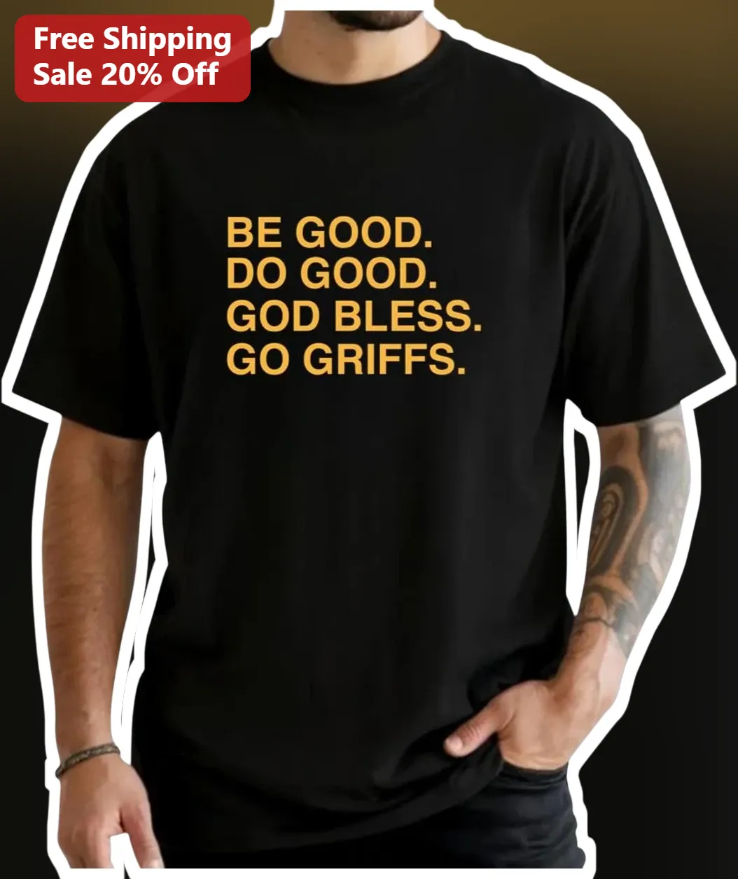 Be Good Do Good God Bless Go Griffins Tee Grand Valley State University GVSU Lakers Fan Gift