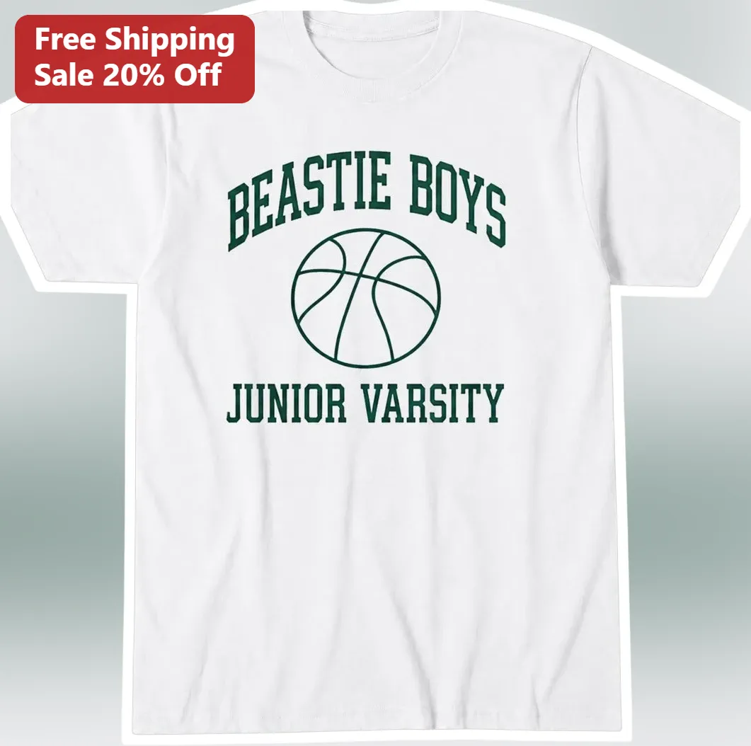 Beastie Boys Junior Varsity Tee Vintage Collegiate Basketball Graphic Shirt for Hip Hop Fans