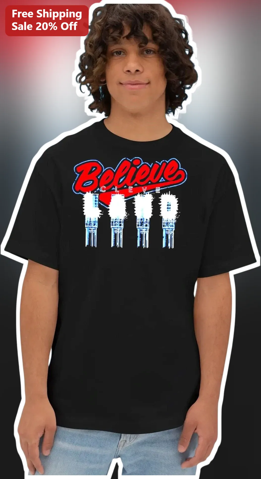 Believe Cleveland Tee City Pride Graphic T-Shirt for Men Women Game Day Gift