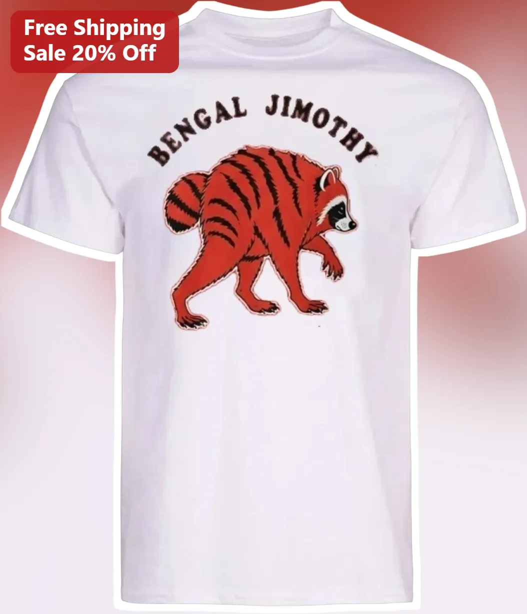 Bengal Jimothy Tee Funny Red Panda Tiger Hybrid Graphic Shirt for Animal Lovers