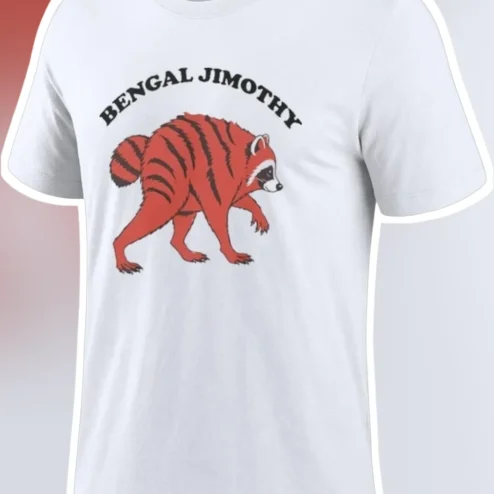 Bengal Jimothy Tee Funny Tiger Red Panda Hybrid Graphic Shirt for NFL Season Game Day