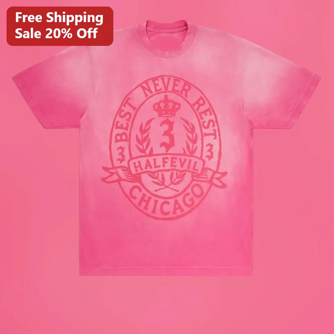 Best Never Rest Halfevil Chicago Graphic Tee