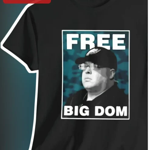 Big Dom Eagles Free Big Dom Tee Philadelphia Football Fan Shirt