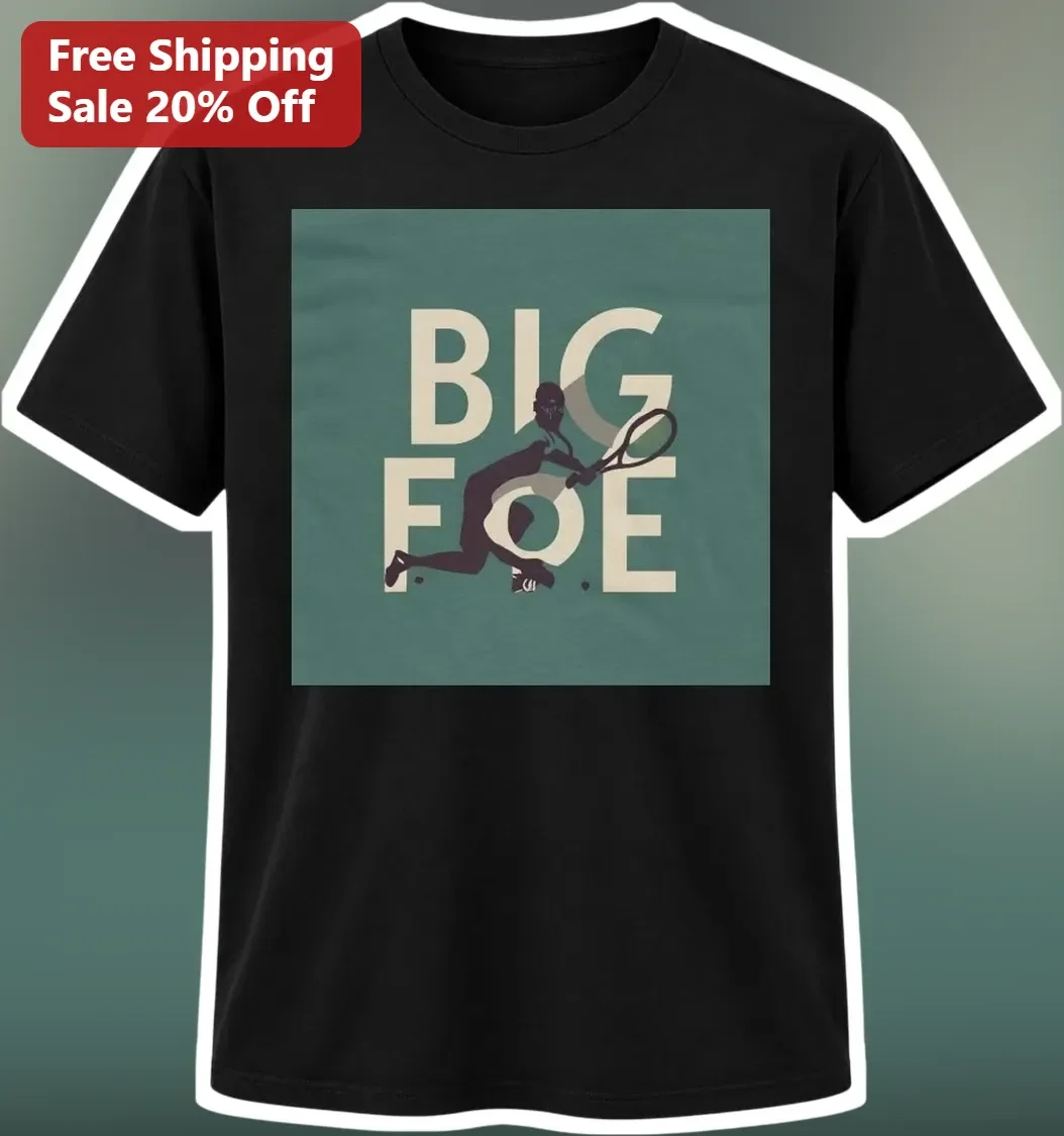 Big Foe Frances Tiafoe Tennis Player Graphic Tee Gift for Men Women