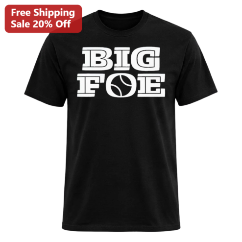 Big Foe Frances Tiafoe Tennis Tee, Graphic Sports Fan Gift Shirt