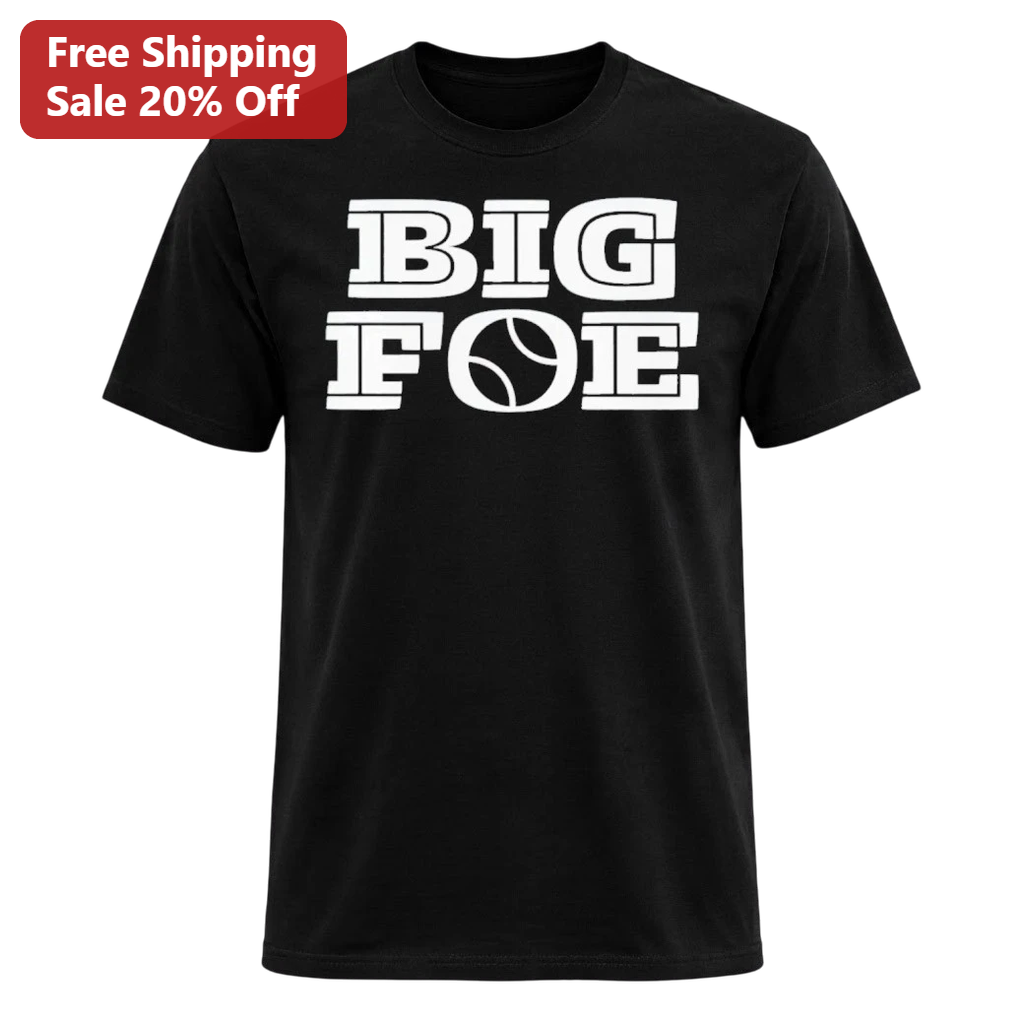 Big Foe Frances Tiafoe Tennis Tee, Graphic Sports Fan Gift Shirt