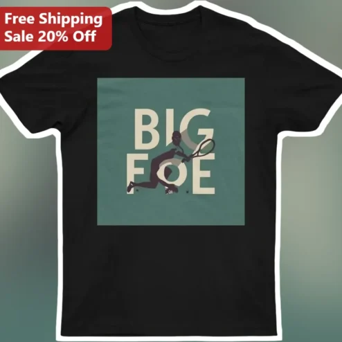Big Foe Tennis Player Graphic Tee