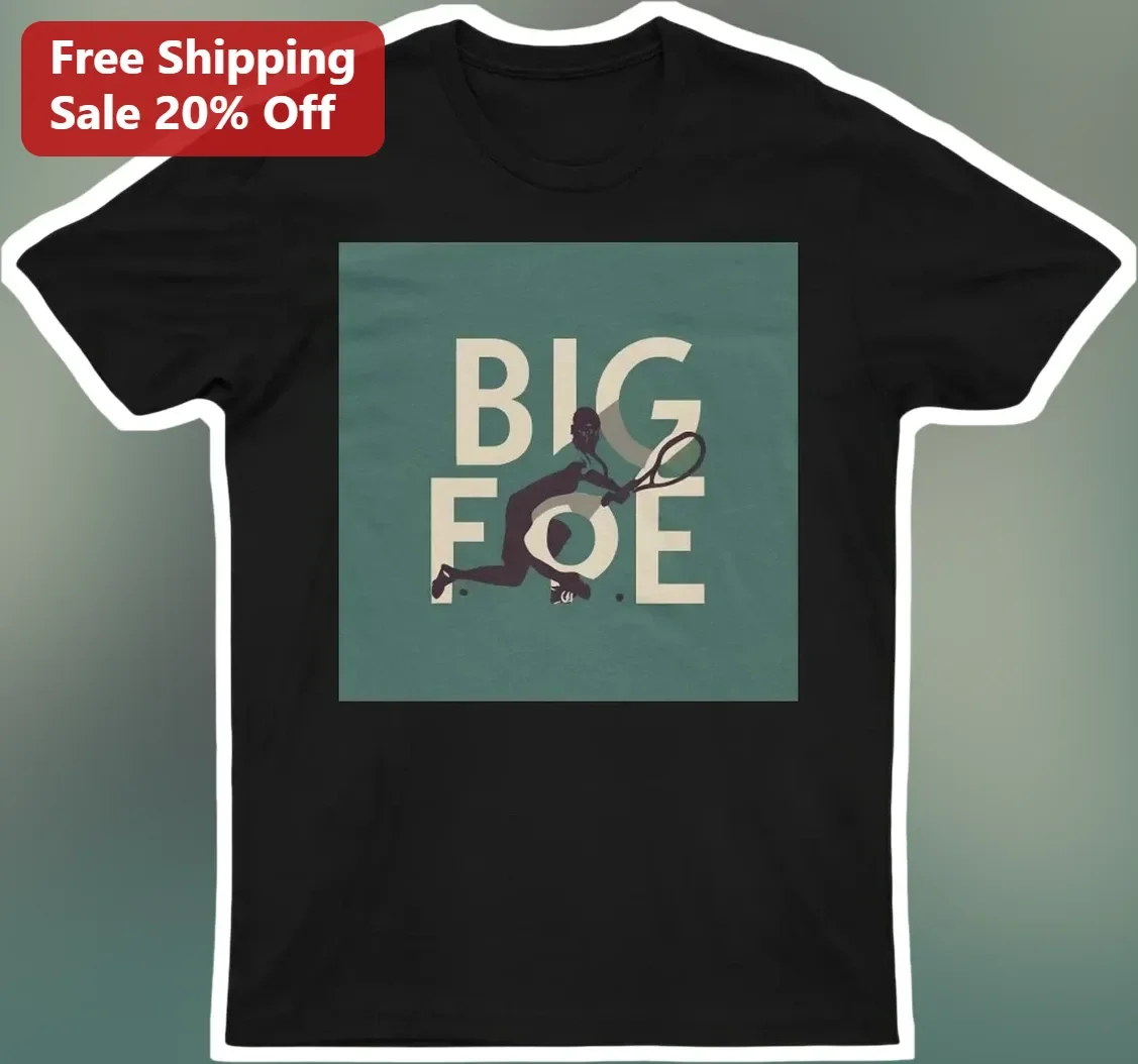 Big Foe Tennis Player Graphic Tee