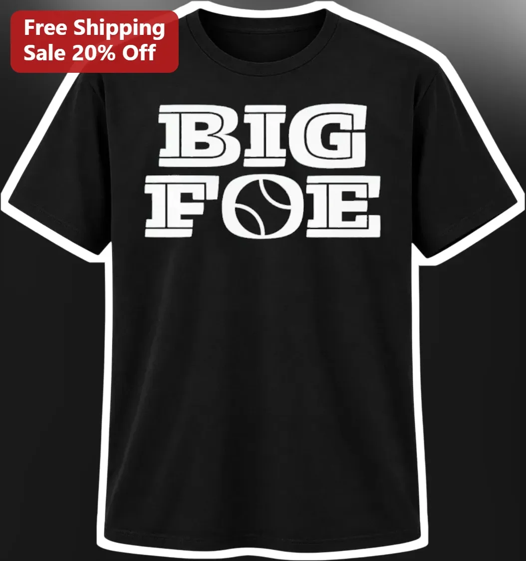 Big Foe Tennis Player Graphic Tee Gift for Men Women